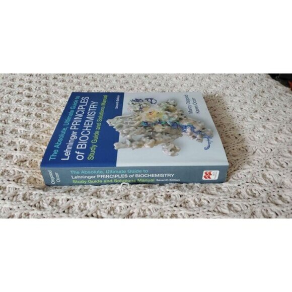 Lehninger Principles of Biochemistry Manual and Study Guide Text Book - Picture 8 of 10